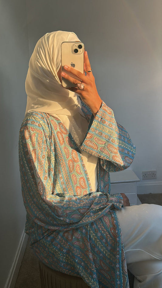 Ocean Mist - Long Kimono